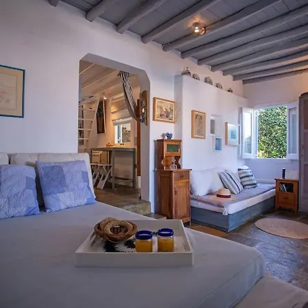Cosy Bohème Retreat With Sea Views Mykonos Town